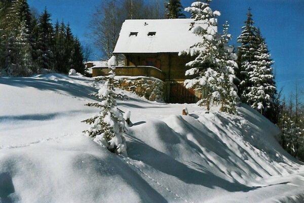 Haus im Schnee